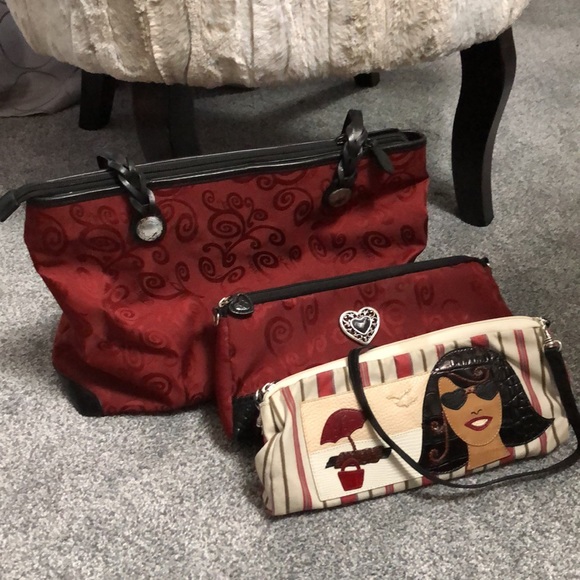 Brighton Bags Complete Brighton Luggage Set Well Cared For Poshmark